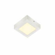 SENSER 12 Indoor LED Deckenaufbauleuchte eckig weiß