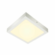 SENSER 24 Indoor LED Deckenaufbauleuchte eckig weiß