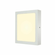 SENSER 24 Indoor LED Deckenaufbauleuchte eckig weiß