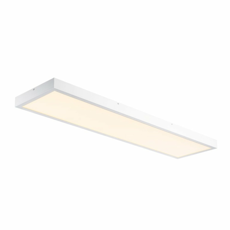 SLV PANEL DALI Indoor LED Deckenaufbauleuchten 1200x300mm weiß 3000K