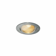 NEW TRIA 68 I CS Indoor LED Deckeneinbauleuchte alu 2700K rund