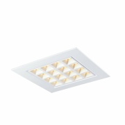 PAVONO 600x600 Indoor LED Deckeneinbauleuchte weiß 3000K UGR<(><<)>16