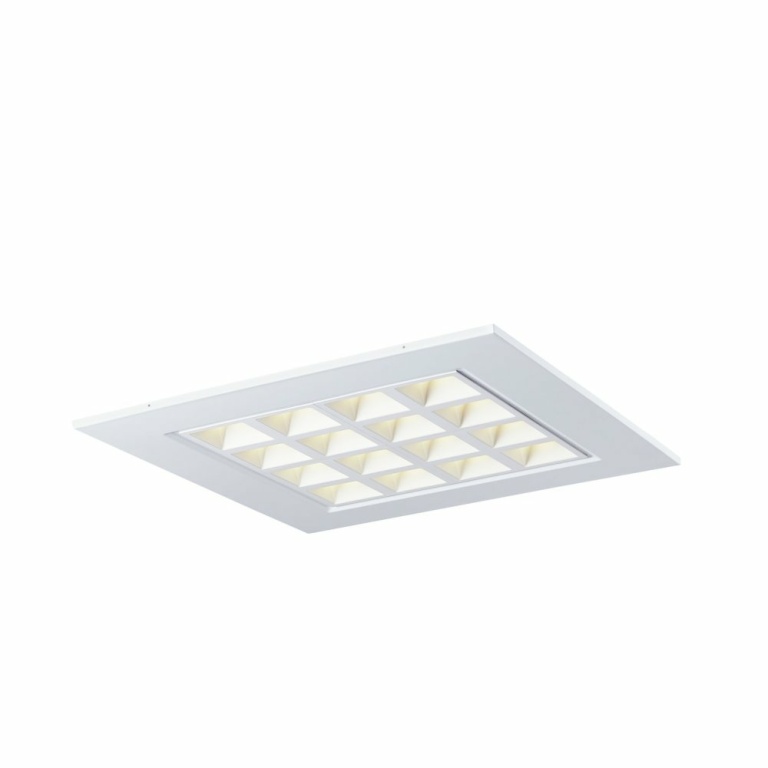 SLV PAVONO 600x600 Indoor LED Deckeneinbauleuchte weiß 4000K UGR<(><<)>16