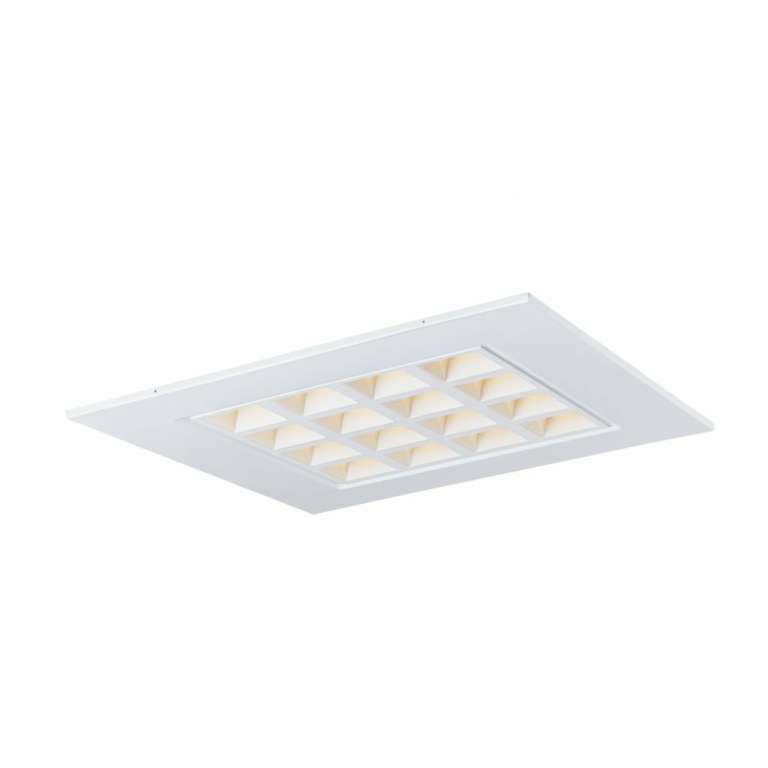 SLV PAVONO 620x620 Indoor LED Deckeneinbauleuchte weiß 3000K UGR<(><<)>16