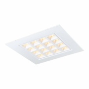 PAVONO 620x620 Indoor LED Deckeneinbauleuchte weiß 3000K UGR<(><<)>16