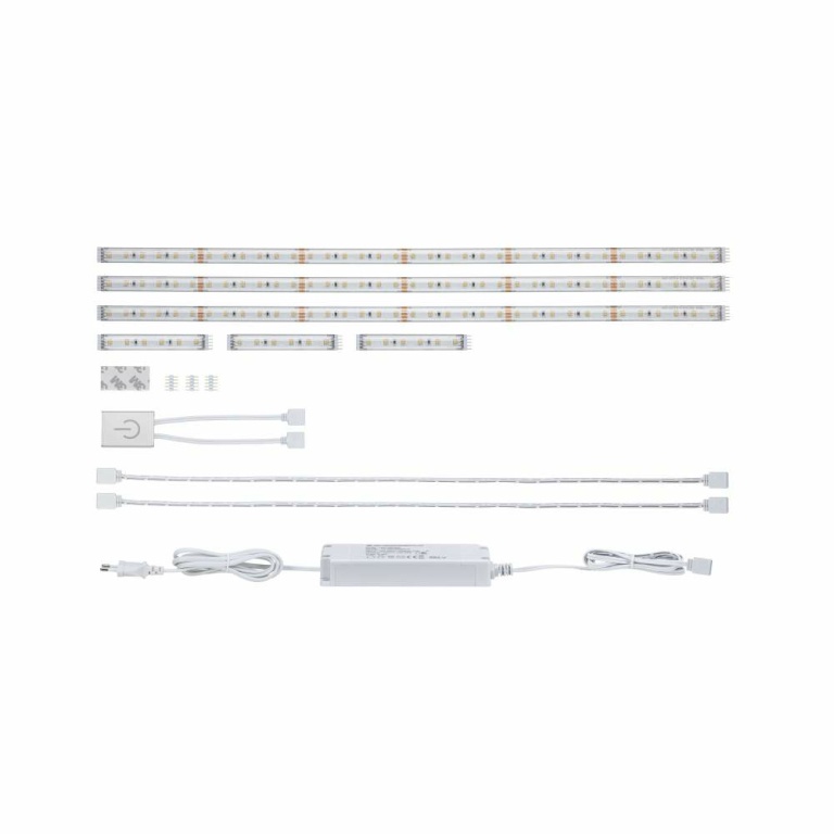 Paulmann Function MaxLED 500 beschichtet Küchenset Warmweiß 3x60cm