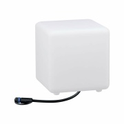 Plug & Shine LED Lichtobjekt Smart Home Zigbee RGBW Cube IP65 3000 - 6500K 2,8W Weiß