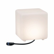 Plug & Shine LED Lichtobjekt Smart Home Zigbee RGBW Cube IP65 3000 - 6500K 2,8W Weiß