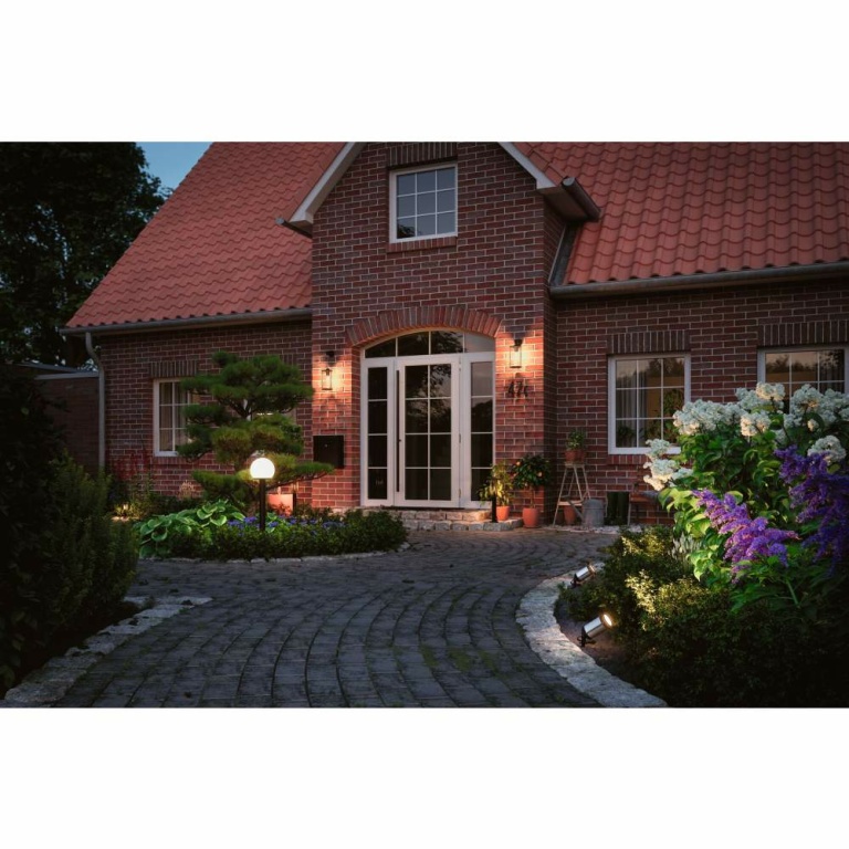 Paulmann Plug & Shine LED Gartenstrahler Classic Basisset IP65 3000K 3x5,1W 75VA Anthrazit