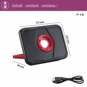 Mobile Akku-Arbeitsleuchte Worklight 5W 6500 K