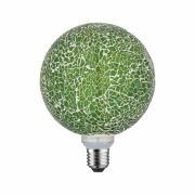 LED G125 E27 Miracle Mosaic Grün 2.700K dimmbar