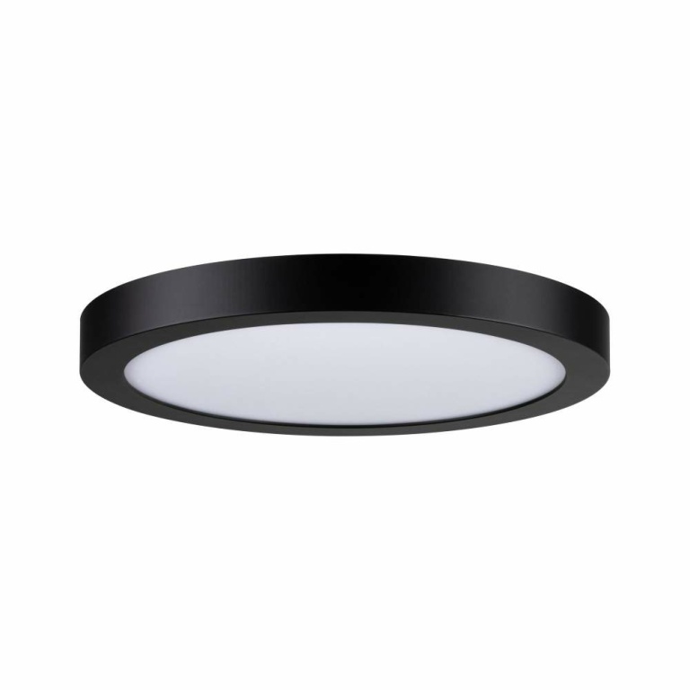 Paulmann LED Panel Abia rund 300mm 22W 2.700K Schwarz matt