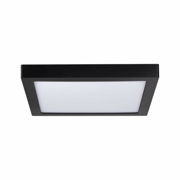 Paulmann LED Panel Abia eckig 300x300mm 22W 2.700K Schwarz matt