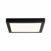 LED Panel Abia eckig 300x300mm 22W 2.700K Schwarz matt