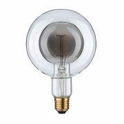 LED Inner Shape Globe G125 4 Watt Rauchglas E27 2.700K Warmweiß