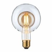 LED Inner Shape Globe G95 4 Watt Gold E27 2.700K Warmweiß