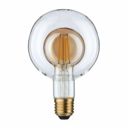 LED Inner Shape Globe G95 4 Watt Gold E27 2.700K Warmweiß