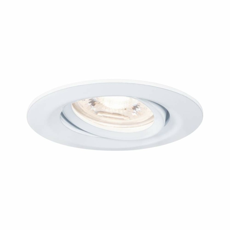 Paulmann LED Einbauleuchte Nova mini Plus Coin 1er-Set schwenkbar EasyDim 4,2W 2700K Weiß matt dimmbar 230V