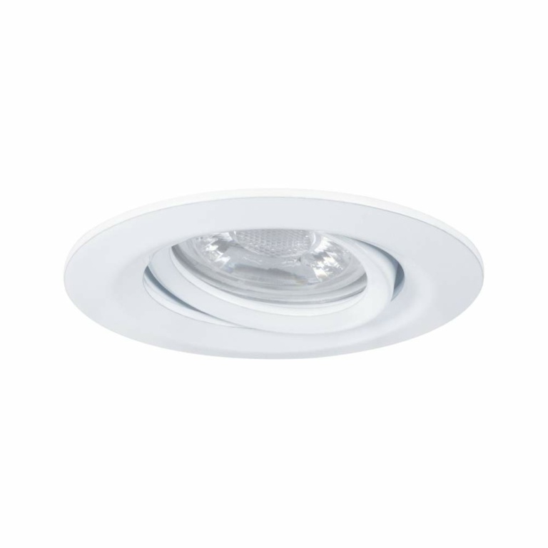 Paulmann LED Einbauleuchte Nova mini Plus Coin 1er-Set schwenkbar EasyDim 4,2W 2700K Weiß matt dimmbar 230V