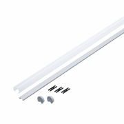 Tube Profil Set 200cm inkl. Clips, Endkappen und Diffusor