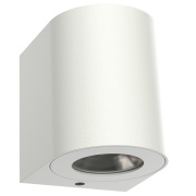 LED-Außenwandleuchte Canto 2 weiß Up & Down IP44 2700K 2x 500lm, 2-flammig