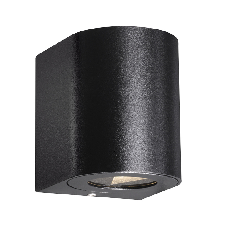 Nordlux LED-Außenwandleuchte Canto 2 schwarz Up & Down IP44 2700K 2x 500lm, 2-flammig