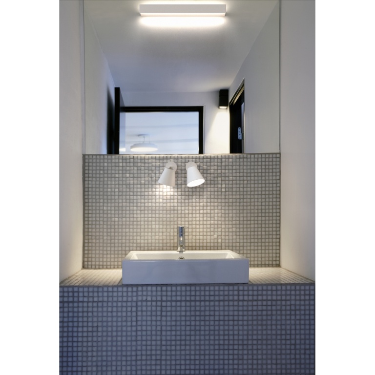 Nordlux Nordlux GU10 Wandleuchte Badezimmer IP S6 weiss