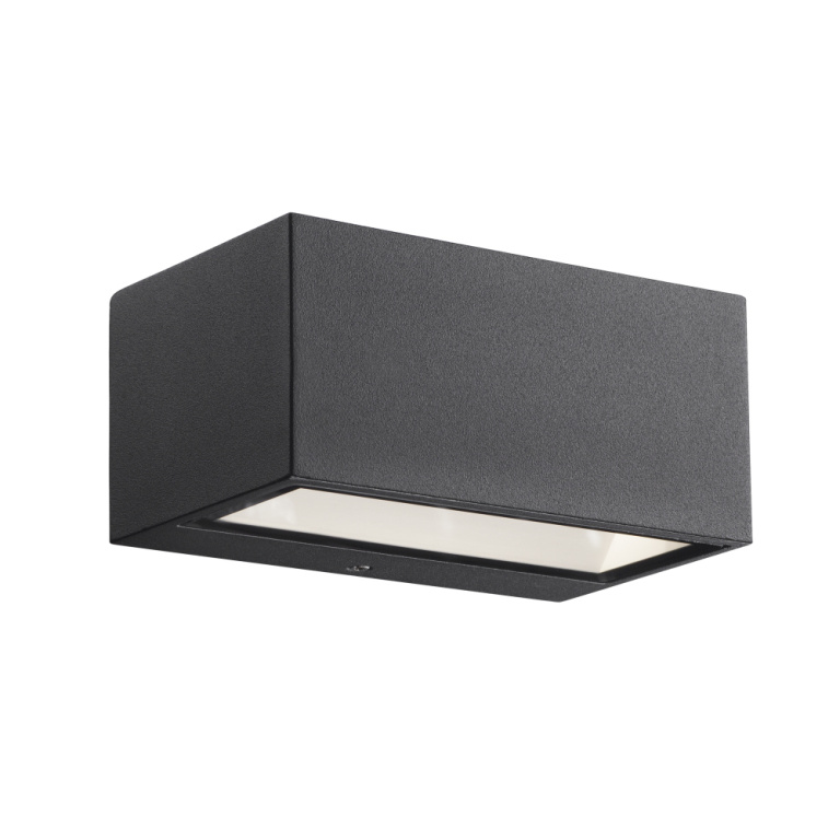 Nordlux LED-Außenwandleuchte Nene schwarz Up & Down IP54 3000K 480lm