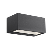 LED-Außenwandleuchte Nene schwarz Up & Down IP54 3000K 480lm