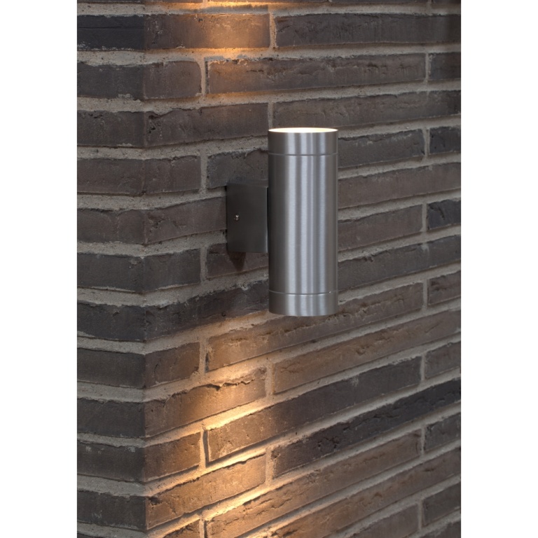 Nordlux Wandleuchte Außen Tin Double Aluminium Up & Down IP54 2x GU10 35W