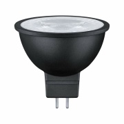 LED  6,5 Watt Schwarz matt GU5,3 2.700K Warmweiß