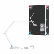 LED Schreibtischleuchte FlexBar Weiß 10,6W WhiteSwitch 3.000K