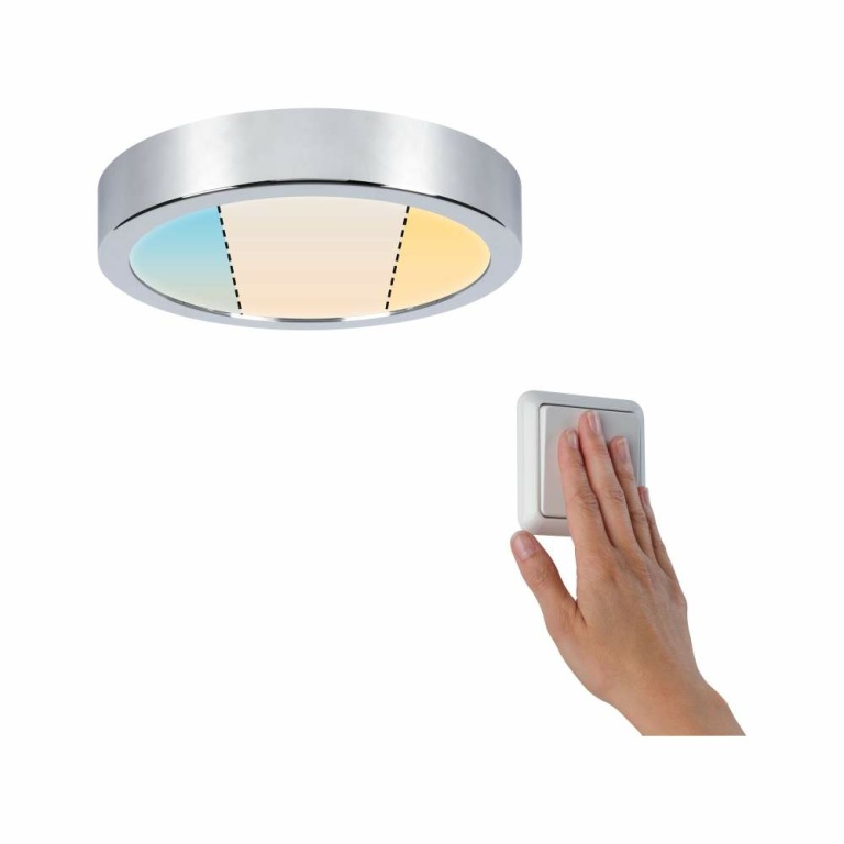 Paulmann 78950 HomeSpa Lampen1a White Alu Tunable LED Spiegelleuchte Selo 37W IP44 | Acryl