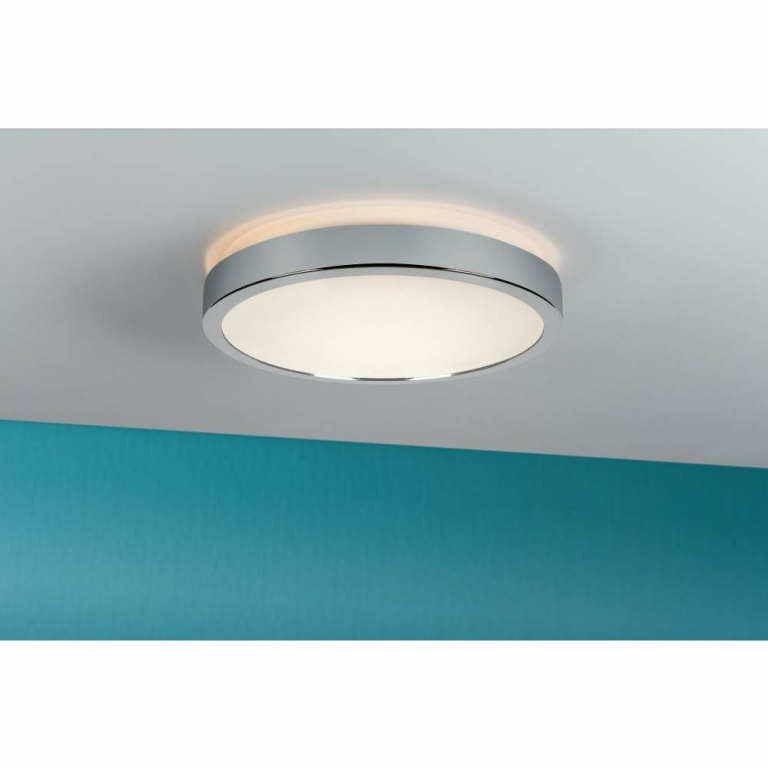 Paulmann LED Panel Aviar IP44 WhiteSwitch rund 360 24W 2.700K Chrom