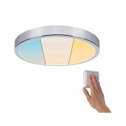 LED Panel Aviar IP44 WhiteSwitch rund 360 24W 2.700K Chrom