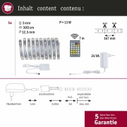 MaxLED 250 Basisset unbeschichtet 3m TunableWhite