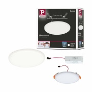 LED Einbaupanel Veluna VariFit IP44 rund 125 8,5W 4.000K Satin