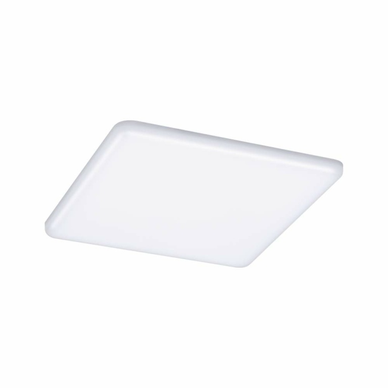 Paulmann LED Einbaupanel Veluna VariFit IP44 eckig 185x185mm 17W 3.000K Satin