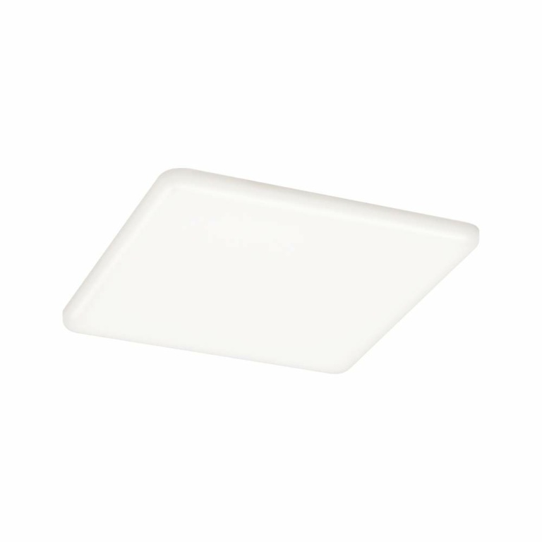 Paulmann LED Einbaupanel Veluna VariFit IP44 3-Stufen-dimmbar eckig 185x185mm 17,5W 4.000K Satin