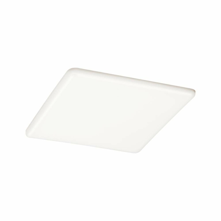 Paulmann LED Einbaupanel Veluna VariFit IP44 3-Stufen-dimmbar eckig 215x215mm 22W 4.000K Satin