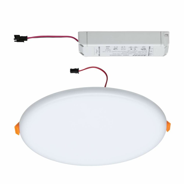 Paulmann LED Einbaupanel Veluna VariFit IP44 3-Stufen-dimmbar rund 215 22W 4.000K Satin