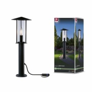 Plug & Shine LED Pollerleuchte Classic 50cm IP44 Anthrazit Einzelleuchte