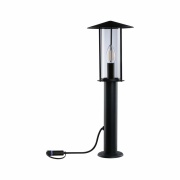 Plug & Shine LED Pollerleuchte Classic 50cm IP44 Anthrazit Einzelleuchte