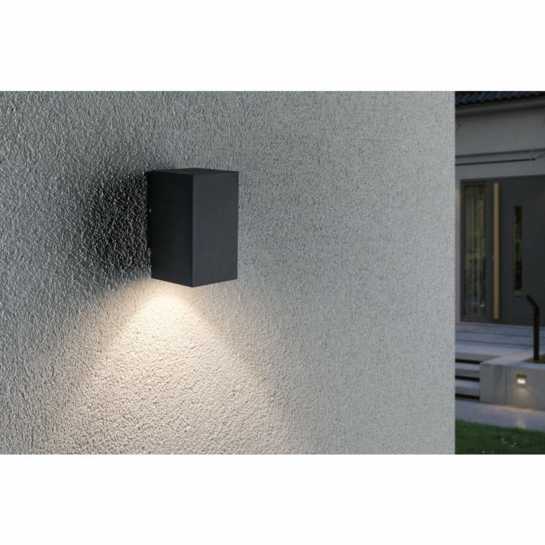 Paulmann House Außenwandleuchte Flame 1x3,8W IP44 3.000K Anthrazit 230V