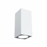 House Außenwandleuchte Flame 2x2,8W IP44 3.000K Weiß 230V