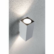 House Außenwandleuchte Flame 2x2,8W IP44 3.000K Weiß 230V