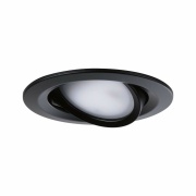 LED Einbauleuchte Nova rund 3x6,5W Warmweiß Schwarz/Matt schwenkbar