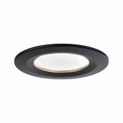 LED Einbauleuchte Nova rund 3x6,5W Warmweiß Schwarz/Matt starr