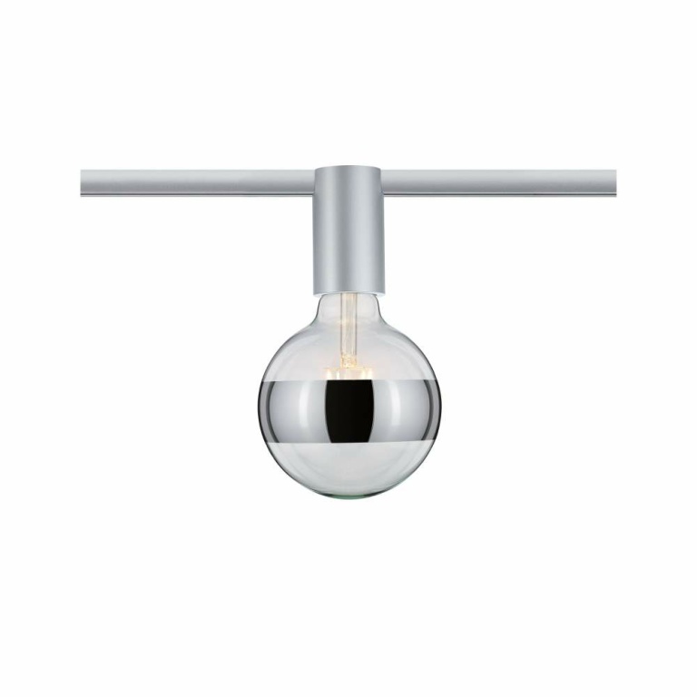 Paulmann URail Schienenspot Ceiling Socket E27 max. 20W Chrom matt