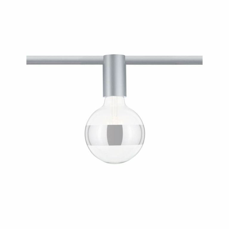 Paulmann URail Schienenspot Ceiling Socket E27 max. 20W Chrom matt